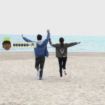 「ショッピング王ルイ」メイキング映像を公開！海でソ・イングクの足跡の上に合わせて歩くナム・ジヒョン